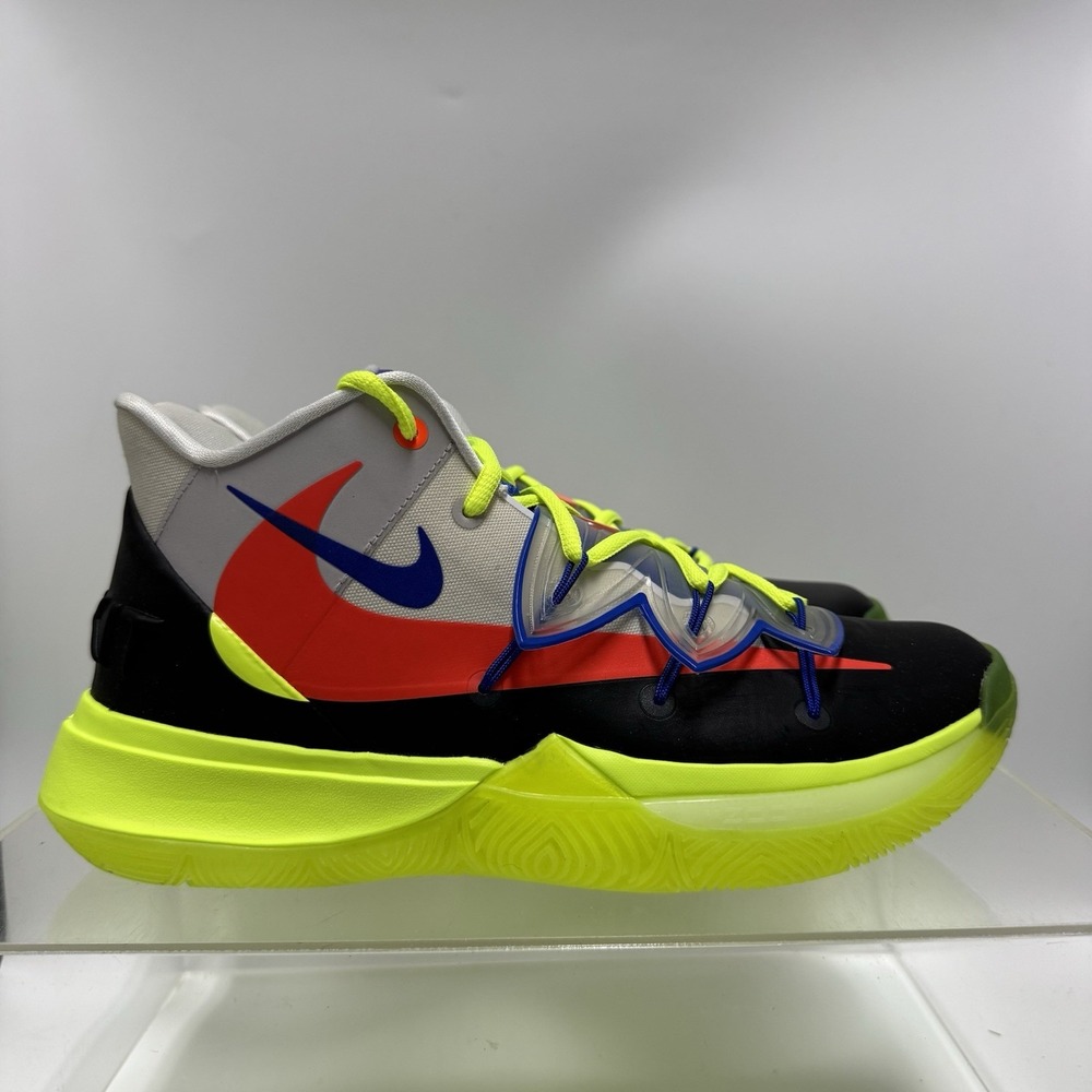 Nike Kyrie 5 x Rokit All Star TV PE Basketball Shoes CJ7899-900 Men's Size 8.5